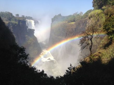 The Stunning Victoria Falls from Zimbabwe!